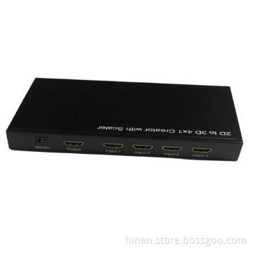 2D to 3D 4x1 Creator with Scaler 2D to 3D Convertor